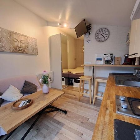 Joli Studio Au Calme Dans Un Jardin Privatif Ouistreham Kültér fotó